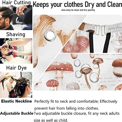 Barber Capes Polyester Hair Cutting Salon Cape with Snaps Beard Bib Hairdresser Gown Stylist Cape For Men Women - Image 5