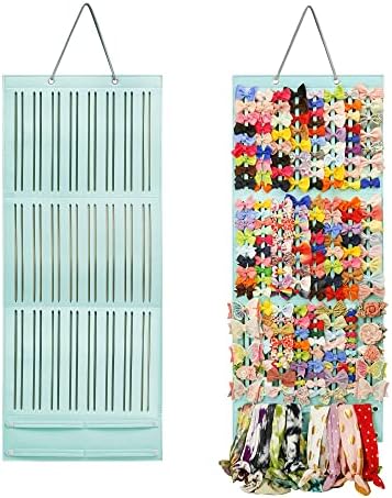 PACMAXI Baby Girl Hair Bows Holder, Hair Clips Storage Hanger For Ribbons by PACMAXI