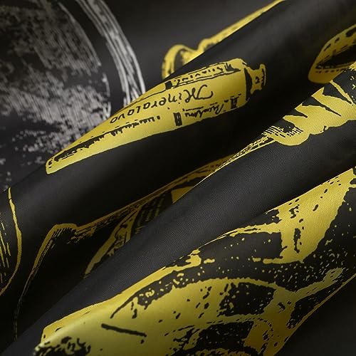 Professional Waterproof Hair Styling Cape Haircuting Salon Cape Gown Hair Salon with Snap Closure Yellow Stripes - Image 7