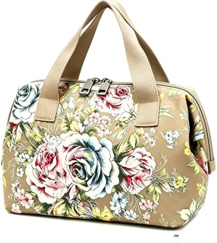 Makeup Bag Cosmetic Bag For Women Girl Travel Makeup Bag Toilet Bag Zipper Organizer Bag Waterproof by Smrcom