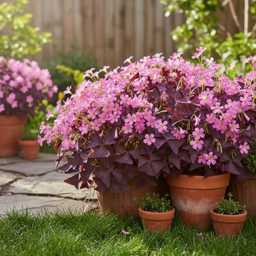 12 Purple Shamrock Bulbs for Planting, Oxalis Bulbs, Oxalis Triangularis - Image 7