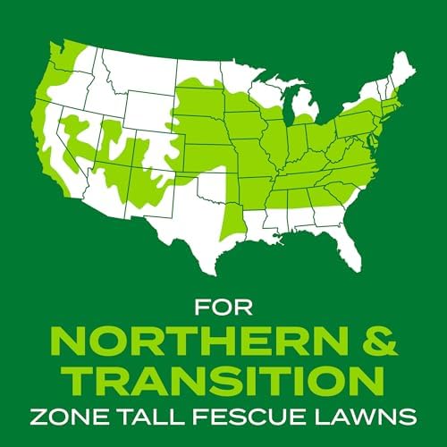 Scotts Turf Builder Rapid Grass Tall Fescue Mix - Combination Grass Seed and Fertilizer for Lawns, Lawn Seed that Grows in Just Weeks, 2.4 lbs. (Pack of 6) - Image 4