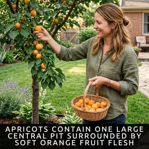 8 Apricot Tree Seeds | Prunus Armeniaca Fruit Tree Seeds - Image 3