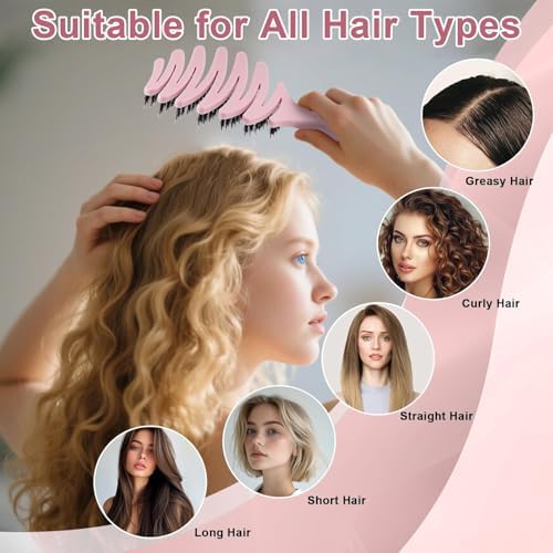Natural Boar Bristle Hair Brush for Fine Hair - A Great Gift - Image 4