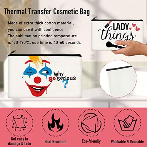 Legigo Blank Canvas Bags Zipper Pouch Makeup Bags Pencil Pouch Bulk - Image 3