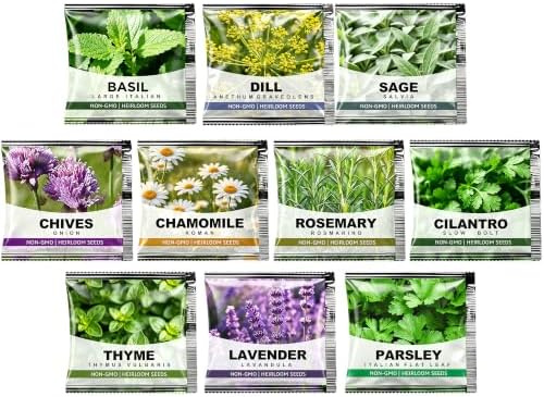 Heirloom10 Herb Seeds Kit - Image 2