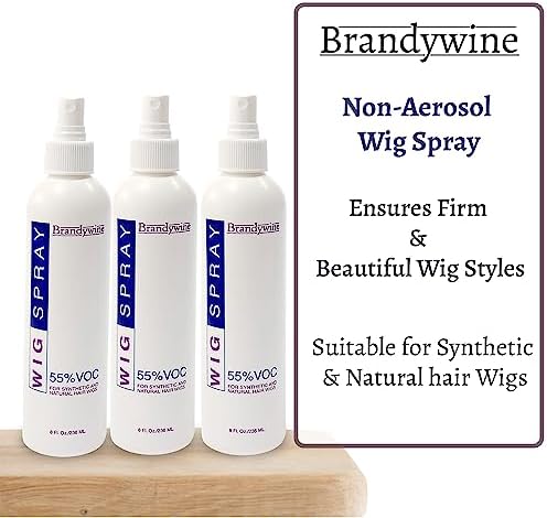 Non-Aerosol Wig Spray for Synthetic & Natural Hair Wigs, 3 Pack - Image 2
