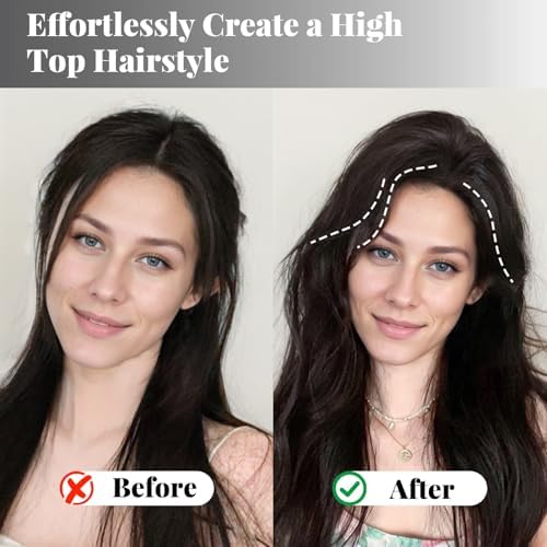 4PCS Volumizing Hair Clips, Hair Volume Clip for Fluffy Bangs, Hair Curl Clips Root Clips Barrettes for Curly Volume Easy High Crown Volumizer Tool - Image 2