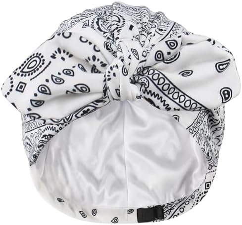 Ababalaya Satin Lined Beanies for Women Chemo Headwear Sleep Cap by Ababalaya
