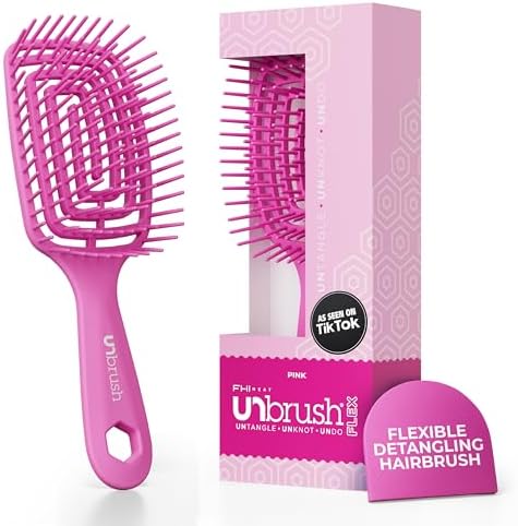 FHI Heat UNbrush Flex Detangling Brush - Ultra Flexible Hairbrush by Unknown