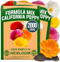 HOME GROWN Formula Mix California Poppy Seeds, 2,000 Seeds by HOMEGROWN