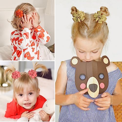 Choicbaby 2.3 Inches Mini Baby Hair Bows 60pcs Toddler Hair Accessories - Image 5