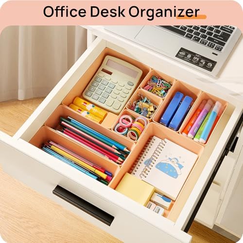 Vtopmart 25 Pack Plastic Drawer Organizers with Anti-slip Rubber Pads - Image 6