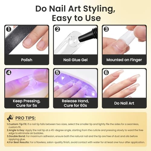 LIONVISON Solid Gel Nail Glue: 28+ Days Long-Lasting for DIY Beginners - Image 6