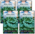 Sow Right Seeds - Bok Choy Seed for Planting Pak Choi Chinese Cabbage 4pk by SowRightSeeds