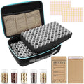 120 Slots Seed Storage Organizer with 20 Seed Envelopes by Jixsloft