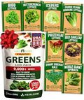 HOME GROWN 8 Lettuce Variety Mix 9000+ Vegetable Seeds Lactuca Sativa by HOMEGROWN