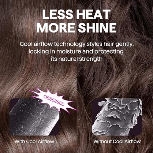 Wavytalk Cool Curl Pencil 0.65" Airflow Curling Iron for Short Hair & Pixie - Image 4