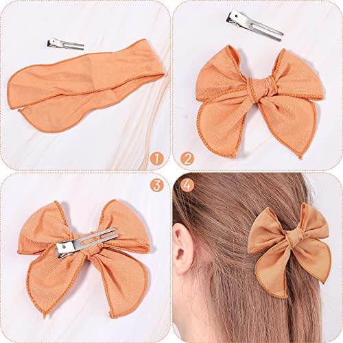 120pcs Double Prong Curl Clips, Metal Hairpins for Hair Styling and Bows, Salon-Grade Hair Clips for Curling (Silver) - Image 6
