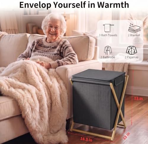 Foldable Towel Warmer, 40L Extra Large Capaticy, Saving Space - Image 5
