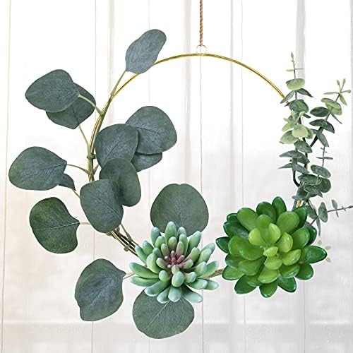 Winlyn 20 Pcs Assorted Artificial Succulents Plants Unpotted Small Green Cactus Echeveria Air Plant Picks Fake Succulents Bulk for Succulent Garden Wreath Floral Arrangement Indoor Outdoor Home Decor - Image 5