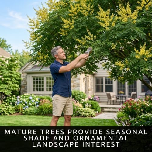 30 Golden Rain Tree Seeds | Koelreuteria Bipinnata Seeds for Planting - Image 5