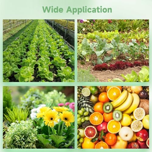 OMISTAR 50 Pcs Plastic Nursery Bags, Fruit Flower Grow Bags, Tall Square Plant Containers, Seedling Flower Starting Pots, Succulent Planters with Drainage Holes for Garden - Image 2