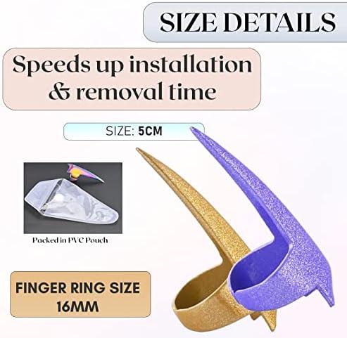 Hair Parting Tool & Sectioning Set for Precise Braids, Highlights, Weaves, Hair Color, Extensions, Dreadlocks - Stainless Steel Stitch Braiding Tools - Image 5