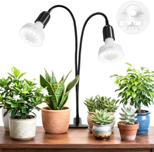 Barrina Orbgrow OG11A2 Clip On Grow Light for Indoor Plants, 5000K 22W by Barrina