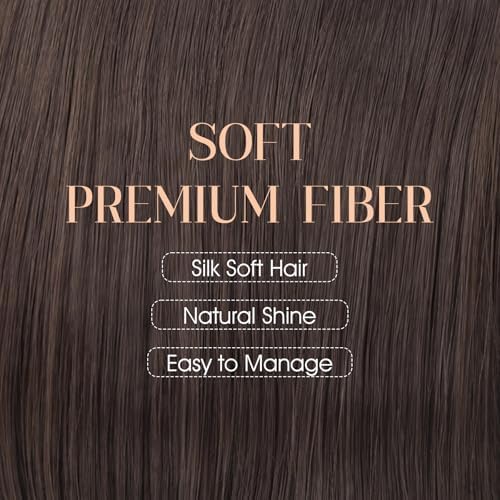Rich Choices Hat Wigs for Women,White Baseball Cap with Hair Extensions for Women,Short Bob Hairstyle Caps with Straight Synthetic Hair Attached Adjustable Baseball Cap Wig 6 Inch-Dark Brown Hair - Image 3