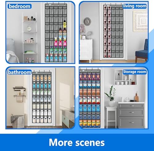 Shoe Rack for Door, Over Door Shoe Organizer for Closet - Image 5
