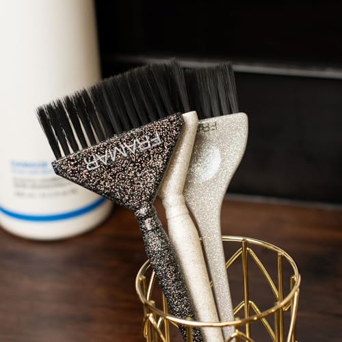 FRAMAR Glitter Hair Color Brush Set, Hair Dye Brush Kit - Image 7
