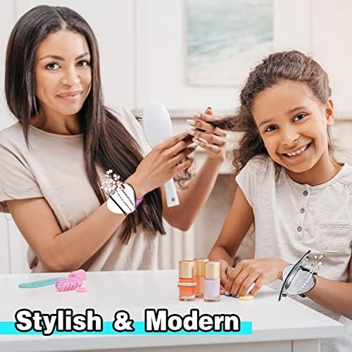 3 Pcs Magnetic Wristband Wrist Pin Cushion for Hair Stylist, Bobby Pin - Image 4