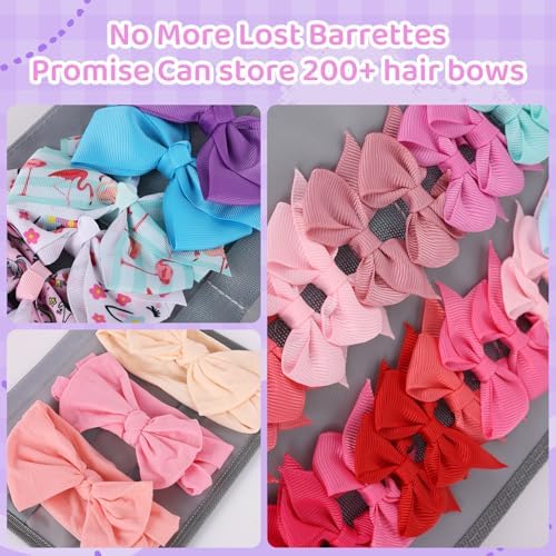 Bow Organizer for Girls, Bows Holder for Girls Hair, Bow Case Organizer - Image 6