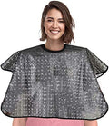 Short Waterproof Hair Dye Cape, Salon Cover for Hair Color,Shampoo by YELEGAI