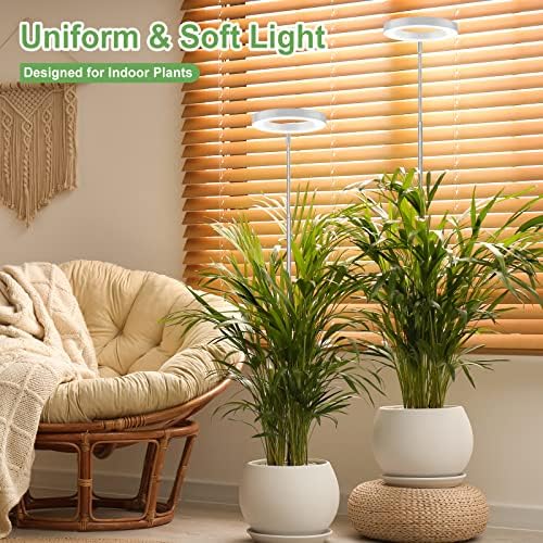 LBW 6.3" Grow Light, 72 LEDs Full Spectrum Grow Lights for Indoor Plants - Image 6