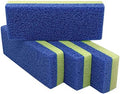 Maryton Foot Pumice Stone for Feet Hard Skin Callus Remover and Scrubber (Pack of 4) (Yellow) by MARYTON