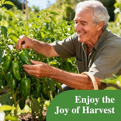 100+ Jalapeno Pepper Seeds for Planting, Non-GMO Heirloom Vegetable Seed - Image 6