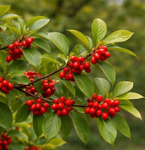 Spicebush (Lindera Benzoin) Live Shrubs for Planting | Native Fragrant Plant with Bright Red Berries | Pollinator-Friendly Garden Favorite (2 Plants) - Image 2