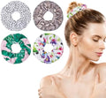 Hair Towel Scrunchies 4-Piece Microfiber Oversized Dry Multi Print by Yonchic