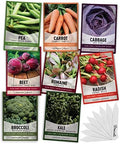 Gardeners Basics Fall Vegetable Seeds for Planting, 8 Heirloom Varieties by GardenersBasics