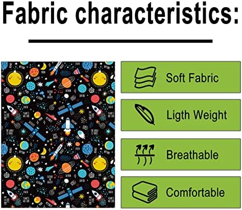 Pelocapa Barber Capes for Kids Hair Cutting Cape Salon Hairdressing Cape for Boys Girls Waterproof & Light Weight & Machine Washable - 39”× 51”(Galaxy Pattern) - Image 4