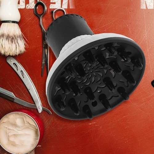 Ipetboom Universal Hair Diffuser Attachment for Curly Hair, White Large Blow Dryer Diffuser with Protective Nozzle, Travel-friendly Hairdryer Accessory for Styling and Volume - Image 5