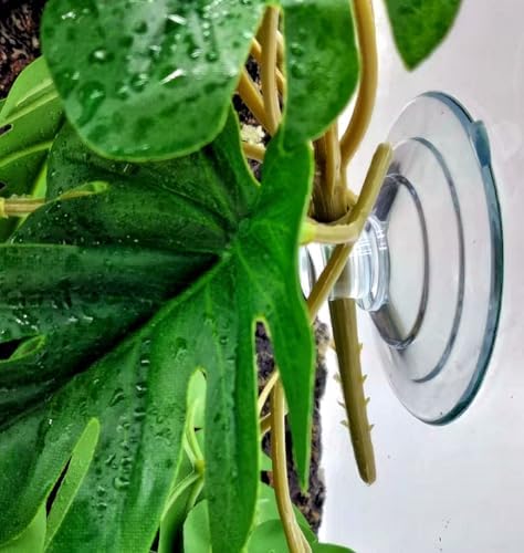 Fake Reptile Plants for Terrarium ,Tank Decor,Artificial Plant - Image 3