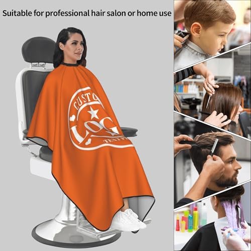 Custom Barber Cape Customized Haircut Capes Logo Text Photo Salon Hairdressing Apron for Home and Barbershop - Image 7