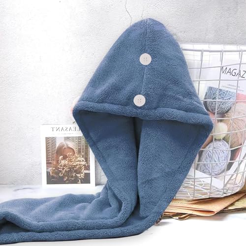 Microfiber Hair Drying Towel Wrap,Hair Turbans Towel for Wet Hair - Image 2