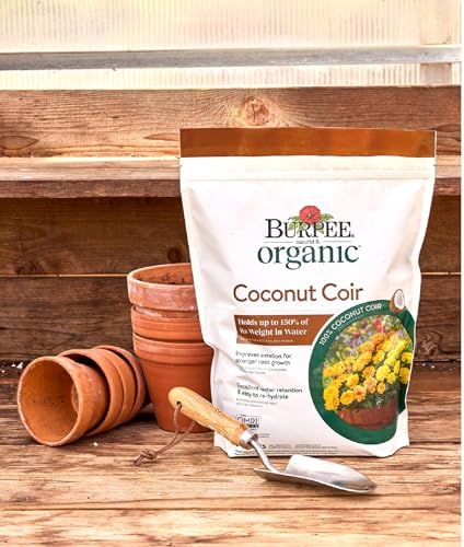 Burpee Natural & Organic Coconut Coir, 8 Quart, (1 Pack) - Image 5
