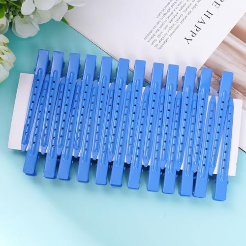 Bantoye 24 Packs Duck Bill Clips 3.35 Inch Metal Alligator Clip, Dark Blue - Image 4
