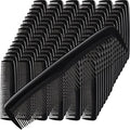 150 Pcs Combs Bulk, 5" Black Fine and Wide Tooth Plastic Comb for Women Men by Mimorou