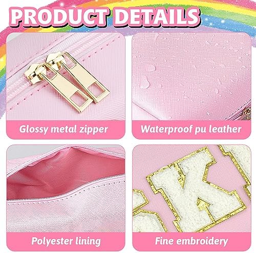 Skincare Bag, Preppy Stuff Travel Toiletry Makeup Bag for Girl Women - Image 3